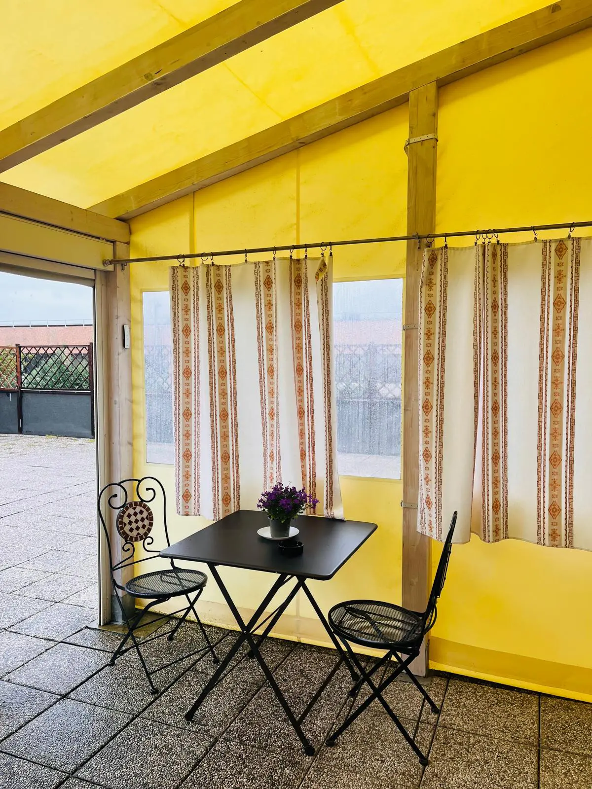 Terrazza in comune da Affittacamere Cà Bianca